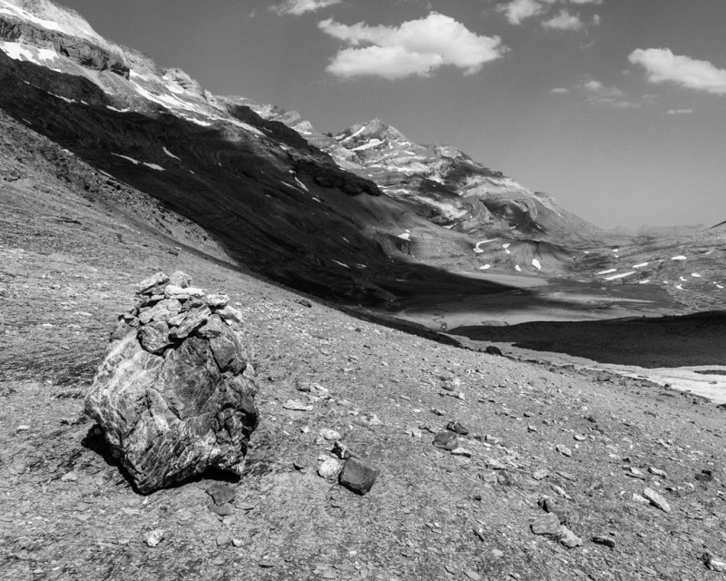 Cairn au col de Millaris Cairn au col de Millaris