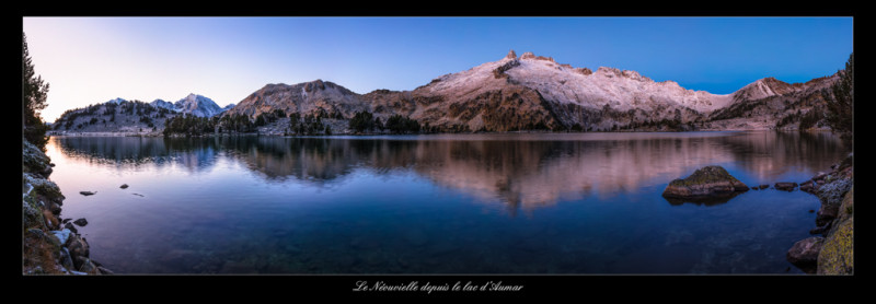 Néouvielle depuis le lac d'Aumar (avec contour noir) Néouvielle depuis le lac d'Aumar (avec contour noir)